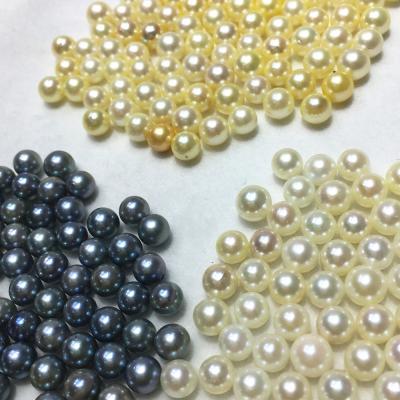 China Natural Saltwater Pearl Saltwater Pearl 6-7mm Series for Girls Opening Party, Loose Akoya Pearls for sale