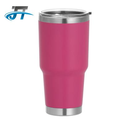 China Viable Wholesale 20oz Colorful Car Ride Mugs 304 Stainless Steel Thermos Cup Stainless Steel Mug for sale