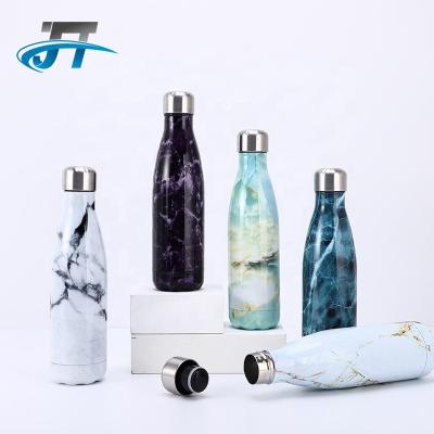 China 17 oz Sustainable Eco Friendly Stainless Steel Cola Insulated Bottles Vacuum Thermal Sports Water Bottle Cool Marbling Keep Cold 12hours for sale