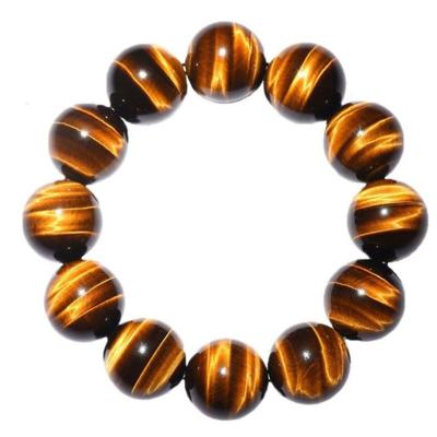 China Wholesale Bohemia Stain Made in China Natural Men's Bracelet Tiger Eye Energy Stone Bracelets for sale