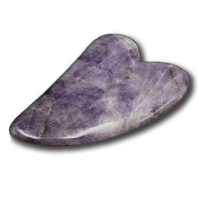 China China Wholesale Natural Polished Spot Amethyst Massage Tool for sale