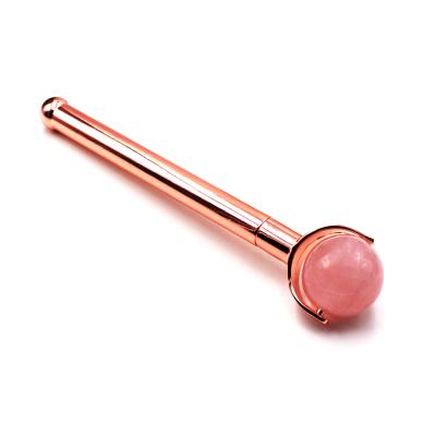 China Wholesale Natural Stone Powder Crystal Single Ball Fashionable Spot Massager for sale