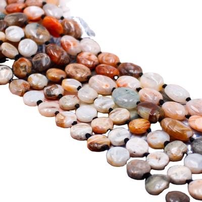 China Decoration Natural Stone Beads Loose Agate Beaded Diy Jewelry Accessories Bracelet Wholesale for sale