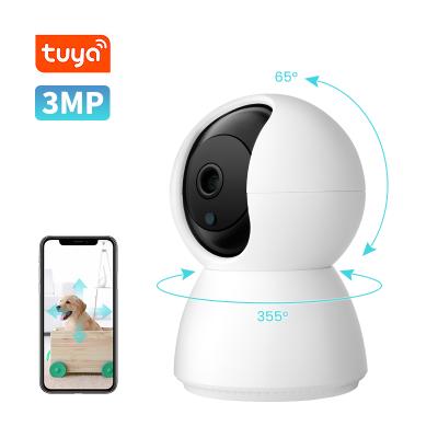 China Outdoor Wide Angle Pan-Tilt Pan-Tilt Pan-Tilt WiFi Pet Elder Wide Angle Smart Baby Monitor Wireless HD 3mp Baby Sleep Monitoring Camera for sale