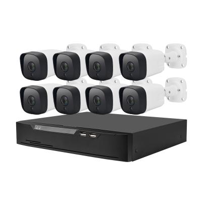 China NIGHT VISION 1080p 4MP 5MP 8MP 4K POE NVR Kit 4ch 8ch 16ch Outdoor Security Camera System Set P2P IP Surveillance Video CCTV Audio System for sale