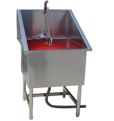 China Sustainable Feeds Foldable Portable Pet Bathing Sink Tub With High Quality for sale