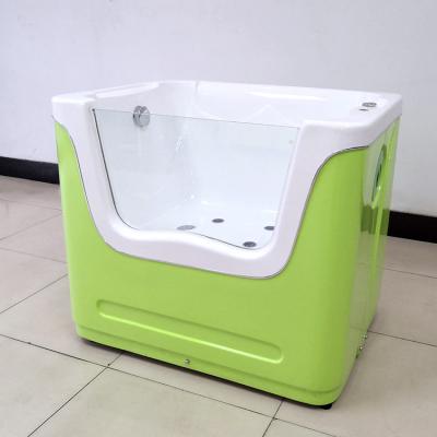 China Acrylic Pet grooming bathtub Pet Spa bath tub for sale