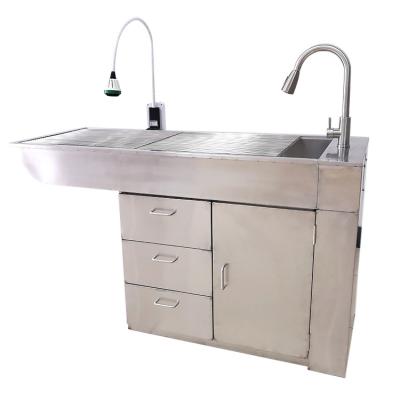 China 304 stainless steel 304 stainless steel veterinary multifunctional pet operation table for sale