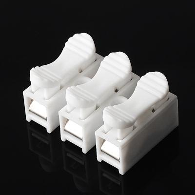 China Electric Power JINH Push In White 3P 2.5mm 380V 10A Pluggable Fast Power Through Connection Connector for sale