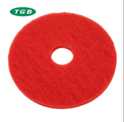 China Sustainable floor mop cleaning sponge+scouring pad for sale