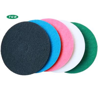 China Sustainable Melamine Floor Cleaning Product Care Machine Polishing Sponge Pad for sale