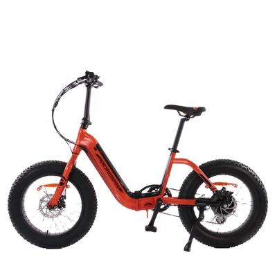 China Aluminum Alloy E-Bike Customize 20 Inch Fat Tire 36V250W Bike Cheap Electric Bike Folding Electric Bicycle for sale