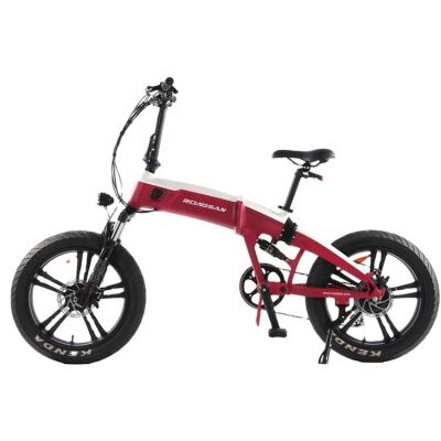 China Aluminum Alloy Fat Bike 36V 250w Suspension Electric Bike from TIR Folding Ebikr e20*4.0