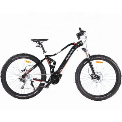 China Bafang Mid Motor Electric Mountain Bike Ebike Mountain Bike 26inch Running Type Fat Tire for sale