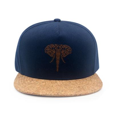 China 100% COMMON Custom 6 Panel Plain Hat Snapback Hat Cap With Wood Brim For Men for sale