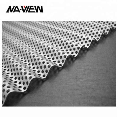 China Modern aluminum material metal wall facade panels for decoration facade building aluminum pegboard for sale