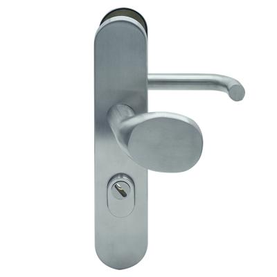 China Modern 304 Stainless Steel Safety Gate Golf Lever And Handle Plate for sale