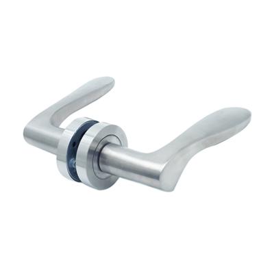 China Europe and America modern popular exterior door handle T-handle and lock for door for sale