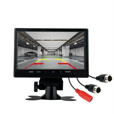 China Factory remote control sale bright colors are more realistic vehicle display 7 inch IPS car high-definition monitor for sale