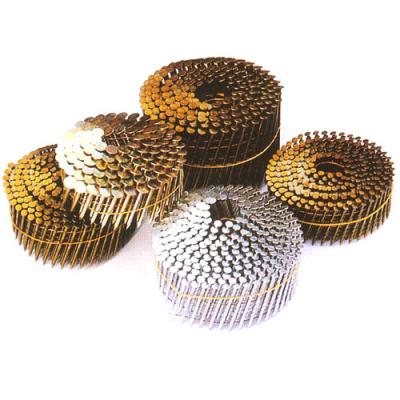 China Hot Sale Flat Galvanized Wire Welded Coil Roofing Nails For Coil Nailer for sale