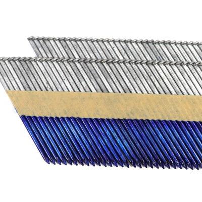 China D Cut Head Galvanized / HDG Framing Nail Cut Paper Strip Head Collated Nails for sale