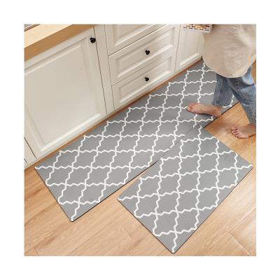 China Kitchen Washable Mat Waterproof Floor Anti-Fatigue Floor Mat Waterproof Non-Slip Standing Mat for sale