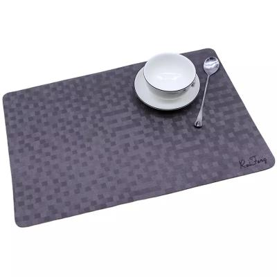 China Sustainable China Factory Dining Center Place Silicone Mat Table Mat for sale