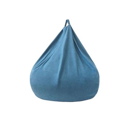 China Children Adjustable Adult Anti-stain Leather Bean Bag Chair Unfilled Storage Bean Bag Cover Size (Other) Can Be Customized for sale