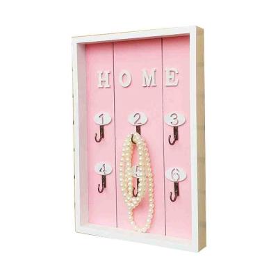 China Europe fashion letters decoration photo frame shadow box shape handmade felt wall stand wooden head stand for sale