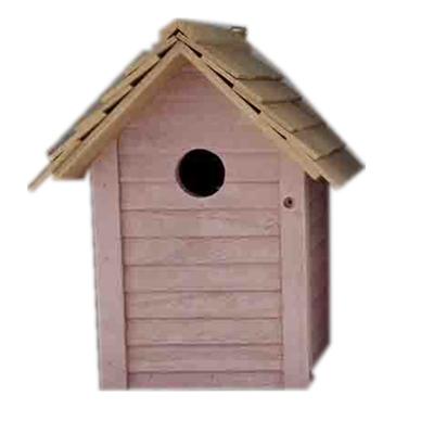 China Bluebird Sustainable Decorative House Cheap Wooden Birdcage Birdcage Nesting Box for sale