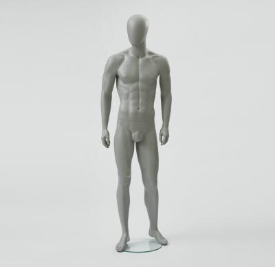 China Maternity Standing Male Gray Abstract Maternity Full-body Male Mannequin For Sale for sale