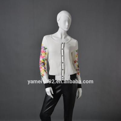 China Fashion Maternity Style Full Body Female Mannequin In Matte Gray for sale