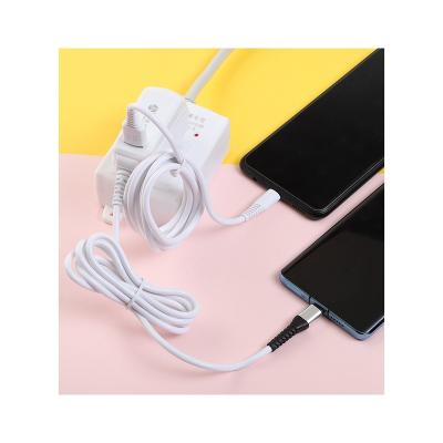 China Mobile phone factory direct interface 3.5A/1500MMTYPE-C Android interface ABS plastic material charger for sale