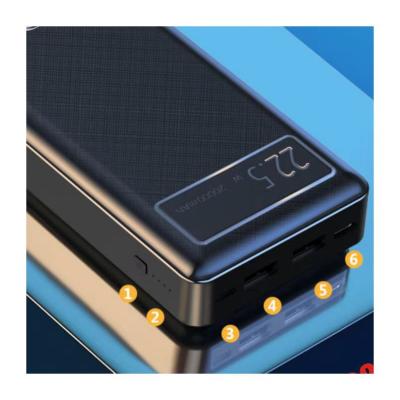 China Protable Charger Power LED Display Large Capacity Mobile Simple Portable Simple Mobile Charging Bank Charger Power LED Display for sale