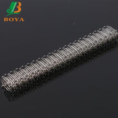 China Binding Wire For Notebook Hot Sale Double A4 Promotional Electroplating Silver Buckle Wire For Book Binding for sale