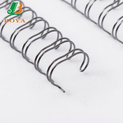 China Custom Metal Spiral Binding Wire Double Book Binding Wire O for sale