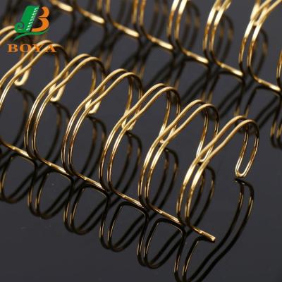 China For Custom Dark Binding Books Gold Color Double Loop Yarn Pound Binding Double Yarn O for sale