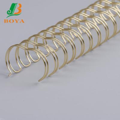 China Binding Wire For Booklet Advertising Book Binding Spiral Gold Wedding Rings File Binding Material for sale