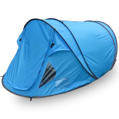 China Extended Type Lightweight Folding Pop Up Tents Family Outdoor Camping Tent Can Be Carried On The Back With An Outer Bag for sale