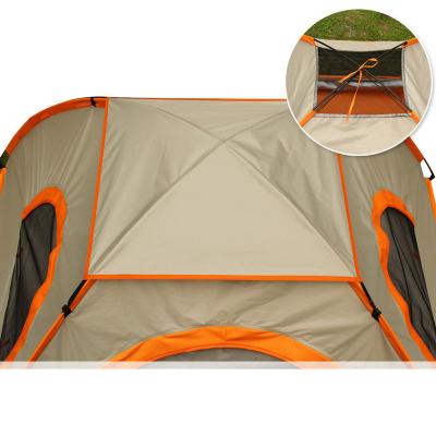 China Extended Type Large Space Hot Sale Light Weight Energy Saving Windproof And Rainproof Color Matching Camping Tent for sale