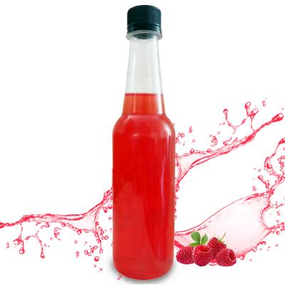 China wholesale long neck plastic wine bottle 100% virgin material packaging 400ml empty transparent plastic bottles for sale