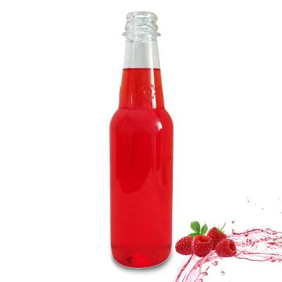 China 100% PET Bottles 280ml Blank Material Empty Clear Plastic Beer Long Neck Plastic Bottle For Packing for sale