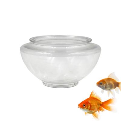 China Wholesale Viable Desktop Fish Farming Tank PET Desktop Plastic Container 200ml Small Mini Clear Plastic Fish Tank for sale