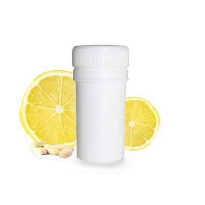 China Medicine Manufacturer Empty Pill Bottle Medical Vitamin Tablet Bottle Packaging 25cc 25ml White Plastic Bottles for sale