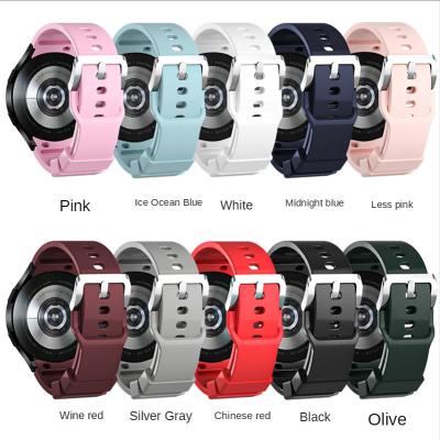 China Silicone Fashion New Product Suitable For Samsung Watch 4 Strap For Samsung Galaxy Watch4Original Strap for sale