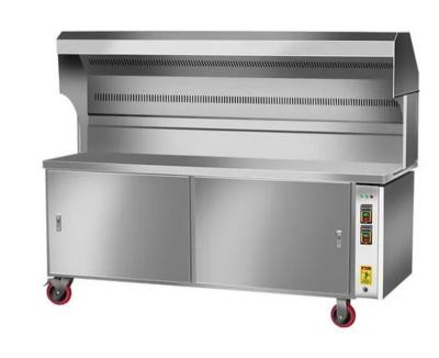 China Ourdoor Grills Commercial Used High Wear-Resistance Smokeless BBQ Machine For Roadside Market for sale