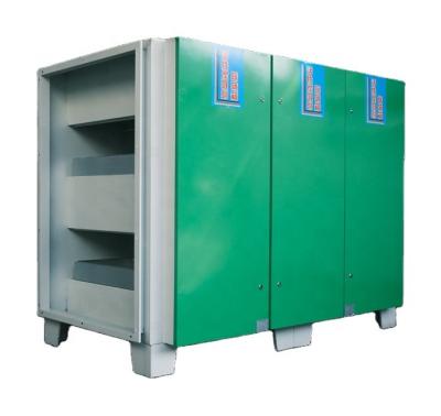 China Hotels Three Door Activated Carbon Box For Industrial Mist Filtration of Large Air Flow Volume for sale