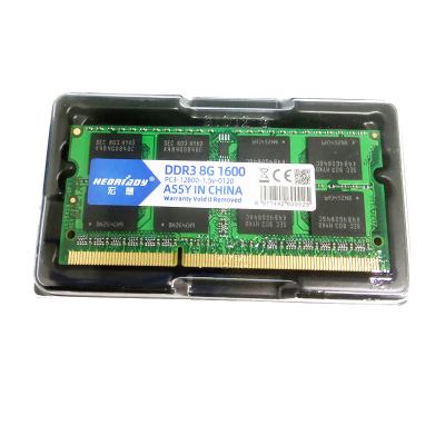 China HEORIADY LAPTOP compatible with all 8gb ddr3 1600mhz laptop ram memory for sale