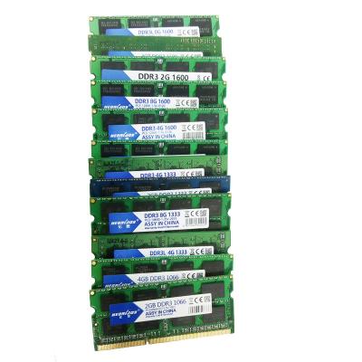 China Cheapest cost ddr3L 8gb 1600MHz PC3-12800 sodimm ram for laptop for sale