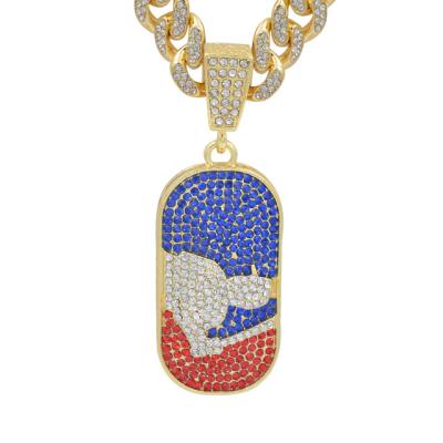 China New Style Hiphop Baseball Player Hip Hop Pendant Gold Plated High Quality Hip Hop Pendant for sale